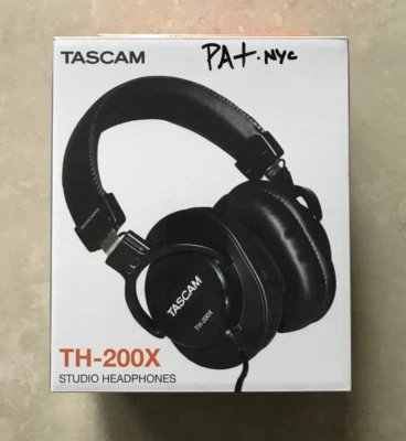 TASCAM TH-200X Studio Headphones TEAC dj Mixing New in box - Image 1 of 4