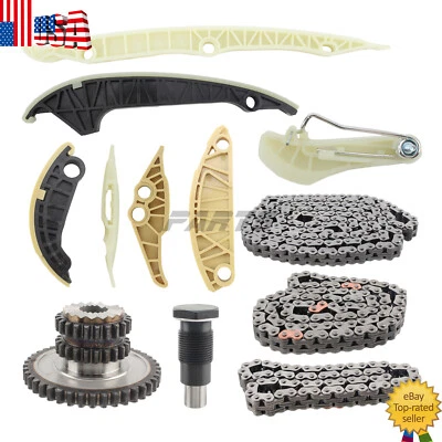 Kit de cadena de distribución CC 2,0 L para Volkswagen CC Eos Tiguan Beetle GTI Passat EA888 Foto 1 de 4