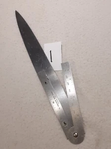 The Executive Desk Chum Letter Oper Ruler USA FULTON MEHRING & HAUSER CO YORK PA - Picture 1 of 6