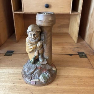 Tom Clark Cairn Studio Gnome Stormy - Vintage 1993 Flashlight Light House Keeper - Picture 1 of 9