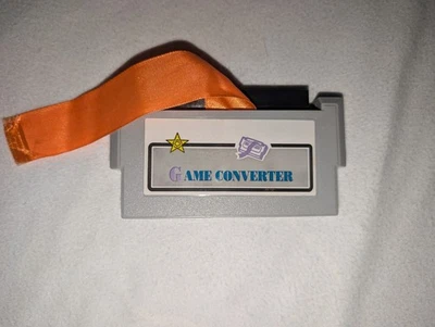 Game Cartridge Adapter Famicom Cartridge To NES Console Untested  - Image 1 of 4