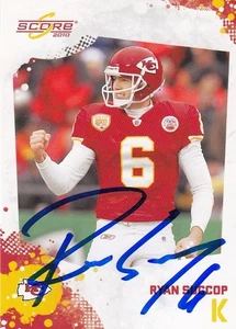 Kansas City Chiefs Ryan Succop 2010 Score Rookie RC IP Autogramm Autogrammkarte - Bild 1 von 1
