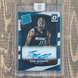 2017 Donruss Optic BAM ADEBAYO RC Rated Rookie On Card Auto Heat (SEALED) - Bild 1 von 2