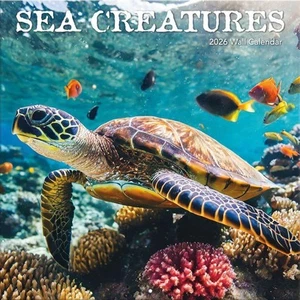 TURNER PHOTOGRAPHIC Sea Creatures 12x12 Photo Wall Calendar (26998940107) - Picture 1 of 1