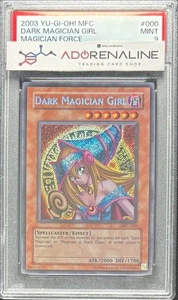 PSA 9 Mint 2003 Dark Magician Girl MFC-000 Secret Rare Yu-Gi-Oh Card English - Picture 1 of 10