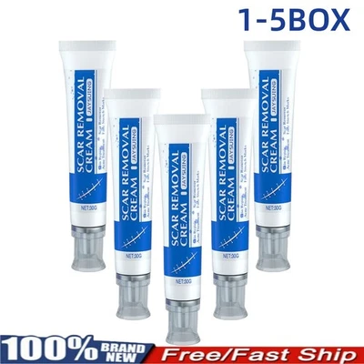 1-5X SCAR REMOVAL CREAM SkinRepair ScarRemover Fade Stretch Mark Acne Treat ment - Image 1 of 4