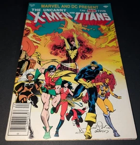 Marvel y DC presentan The Uncanny X-Men & The New Teen Titans #1 edición directa - Imagen 1 de 2