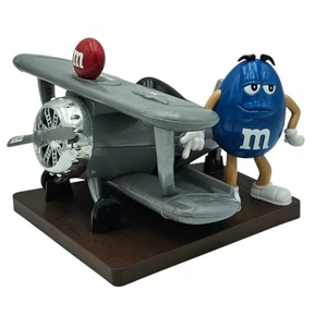 Seltener M&M's M&M MMS World AIRPLANE PLANE Chocolate Candy Dispenser - Bild 1 von 7