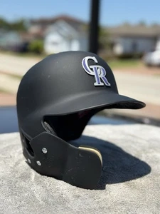 COLORADO ROCKIES RAWLINGS PRO COMP S100 MLB CUSTOM BASEBALL HELMET - Picture 1 of 18