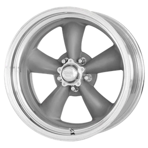 15x6 American Racing VN215 TORQ THRUST II Mag Gray Wheel 5x4.5 (-6mm) - Picture 1 of 5