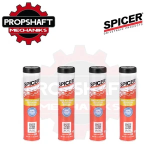 Set of 4 Tubes - SPICER SPL1051 MULTI PURPOSE SYNTHETIC GREASE for Drivelines - Picture 1 of 1