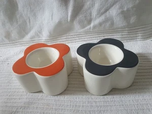 Orla Kiely Flower Egg Cups x 2 2017 - Picture 1 of 2