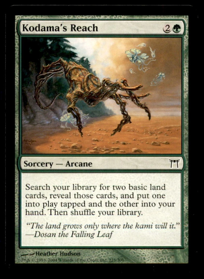 Kodama's Reach Champions of Kamigawa Light Play MTG Magic the Gathering - Image 1 of 1