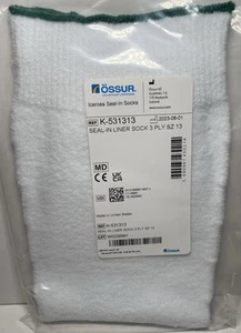 Ossur Iceross Seal-in Liner Sock 3 Ply - Size 13 / K-531313 - Picture 1 of 2