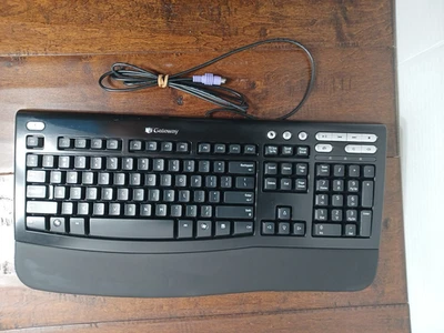 Gateway KB-0532 - PS/2 Port -Computer Audio Controls Wrist Rest Keyboard - Image 1 of 4