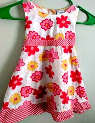 EUC Toddler Girl Size 2T OkieDokie Floral Sundress 100% Cotton - Image 1 of 3