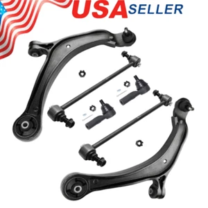 For 2011-2017 Honda Odyssey Front Lower Control Arms Outer Tie Rod Sway Bars 6pc - Picture 1 of 10