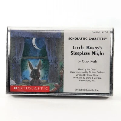 Scholastic Cassettes: Little Bunny's Sleepless Night (Cassette Tape, 1999) NEW - Image 1 of 4