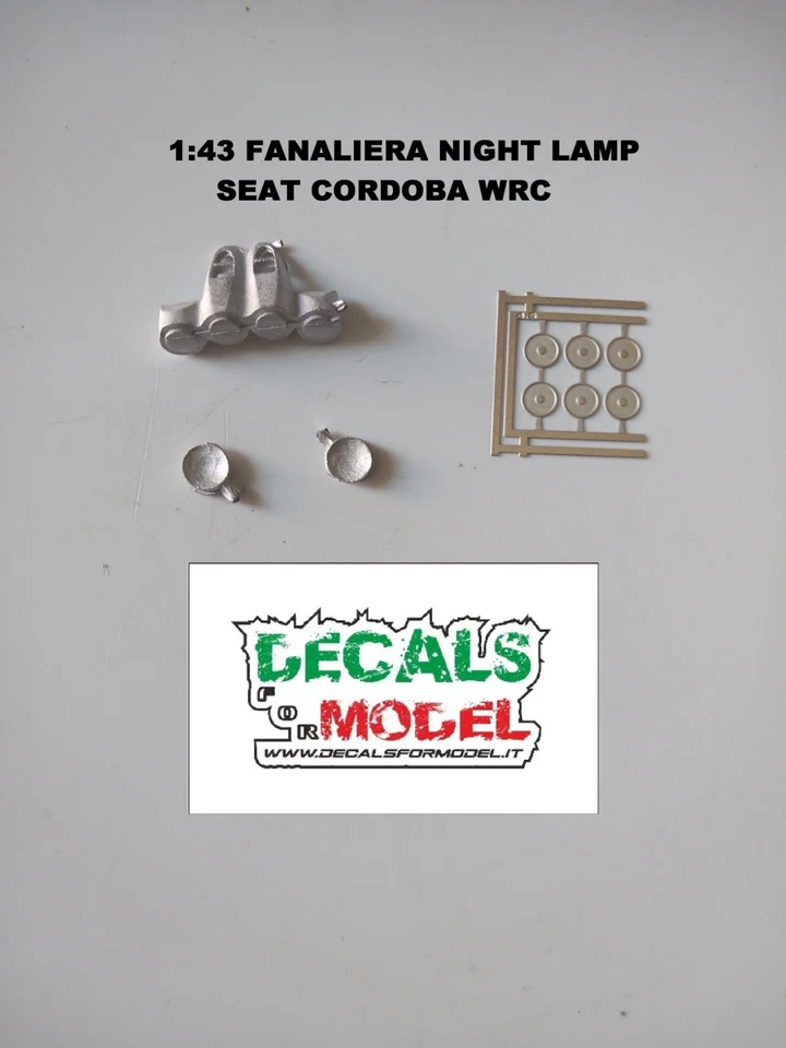 1:43 SEAT CORDOBA WRC FANALIERA NIGHT LIGHTS - Immagine 1 di 1
