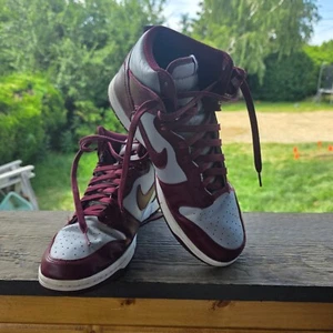 Nike Dunk High Retro Beetroot / Wolf Grey Gray Size 11 - Picture 1 of 8