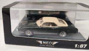Neo Scale Models HO 1969 Buick Riviera GS metallic Green/beige Roof