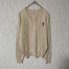 A4685 ALTRUISM V NECK KNIT SWEATER COTTON ONE POINT