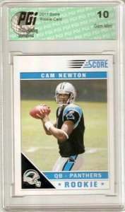 Cam Newton 2011 SCORE #1 Rookie Card Gem Mint PGI 10 - Picture 1 of 1