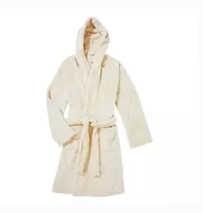 Summer & Rose Plush Robe Plus Size Hooded Pockets Calf Length Comfy - Picture 1 of 4