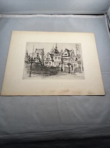1934 Chicago Worlds Fair Century Of Progress Allen Weary Lithograph Belgium - Picture 1 of 11