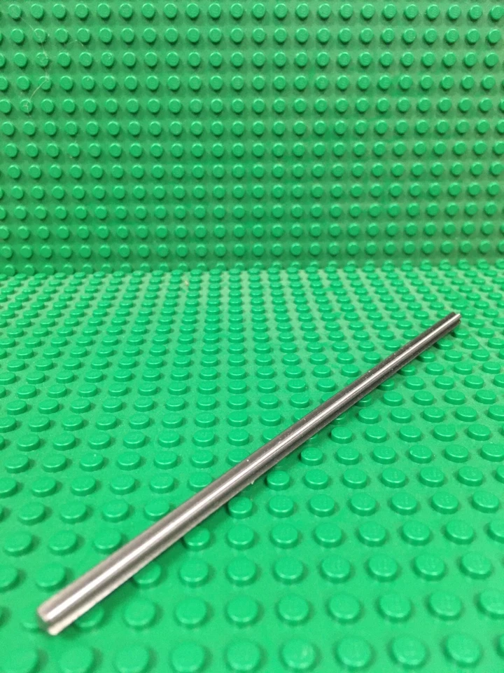 Stainless steel "X" axle, 19 units long, 6" inch. For lego construction kits. - Image 1 of 2