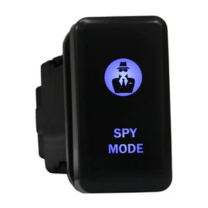 SPY MODE 8B91B Push switch 12V LED blue ON/OFF For Toyota FJ Cruiser Highlander - Picture 1 of 1