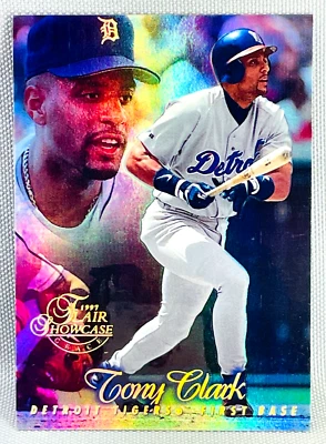 TONY CLARK - 1997 Flair Showcase Baseball - ROW 1 SEAT 173 - TIGERS - Image 1 of 2