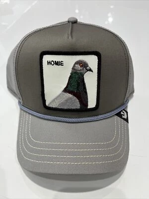 Gorra de béisbol Goorin Bros The Farm 100 % algodón cuerda gris homie paloma-nueva con etiqueta Foto 1 de 4