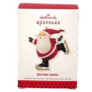 Hallmark 2013 Edición Limitada Patinaje Papá Noel Nuevo en Caja - Imagen 1 de 1