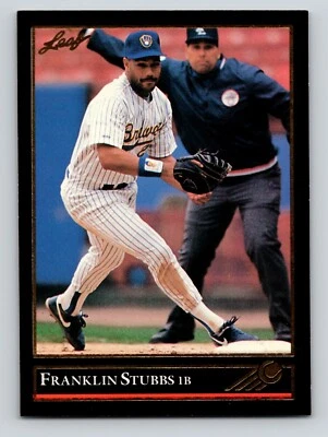 1992 Leaf Gold - Franklin Stubbs #328 - Image 1 of 2