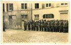 Oryg. Zdjęcie Apel oficerów w CHALONS-SUR-MARNE Francja 1944 Châlons