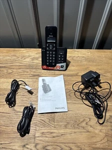 Teléfono inalámbrico PHILIPS - SE145 - Grabación de correo de voz - En muy buena condición - Imagen 1 de 5