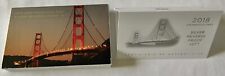 50 Anniversary-2018 San Francisco Mint Silver Reverse Proof Set-BOX ONLY-NO COIN