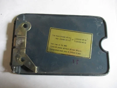 Puerta de gas combustible Porsche 928 S azul 1980-1984 92800650800 Foto 1 de 4