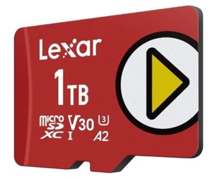 Lexar Play Micro SD Karte 1TB, microSDXC UHS-I, bis zu 205 MB/s Lesen, 140 MB/s - Bild 1 von 1
