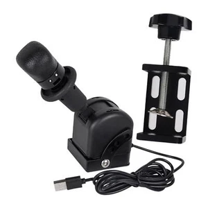 PC USB Handbrake Set Parking Brake Shockproof Plug and Play Gaming Accessories - Picture 1 of 3