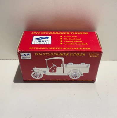 Spec-Cast #27506 1:25 Scale Diecast 1916 Studebaker Tanker Truck Amoco Boxed (1) - Image 1 of 4