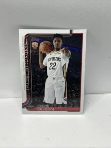 2025-26 Topps NBA #213 RC ROOKIE BASE DERIK QUEEN PELICANS - Picture 1 of 10