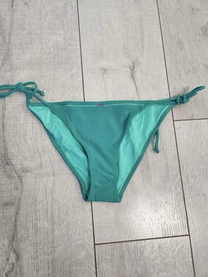 Conjunto de bikini Victoria’s Secret verde esmeralda bandeau top y corbata lateral inferior nuevo con etiquetas xs Foto 1 de 4