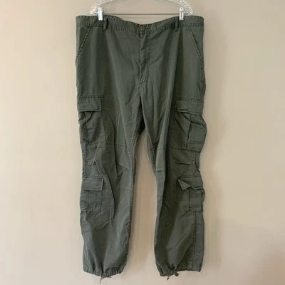 Lote 3 Pantalones de Carga Rothco Ultra Militar BDU XL Verde Caqui Doble Rodilla Chaqueta L* Foto 1 de 4