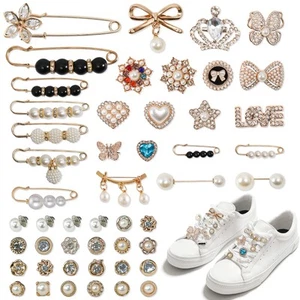 Shoe Charms for Sneakers 49 Pcs Charms for Shoe Shoelace Junk Socks Pins Shoe... - Picture 1 of 7