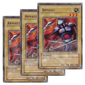 Yugioh - Armaill x 3 - LOB NM - Plus Free Holographic Card - Picture 1 of 1