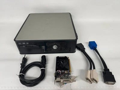 Dell OptiPlex 755 SFF Core2 Quad q6600 2,4 GHz 4 GB/250 GB senza sistema operativo testato buono - Immagine 1 di 4