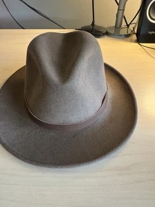 Brauner Bailey Hut Herren Größe Small 100 % Wolle - Bild 1 von 11