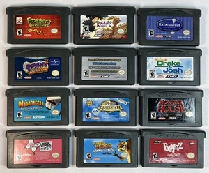 Gameboy Advanced SP GBA Juego Lote De 12 Juegos Probados Funcionando - Imagen 1 de 6